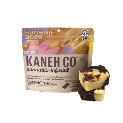 KANEH BLACK AND WHITE BROWNIES DUOS 100MG