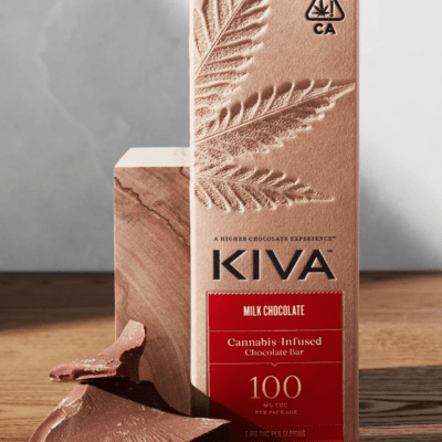 Kiva - Milk Chocolate Bar 100mg