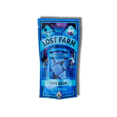 Lost Farm - Blueberry Live Resin Chews 100mg