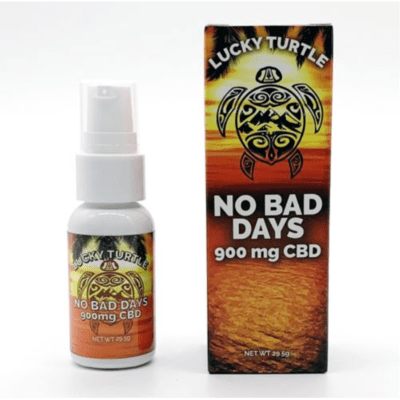 LUCKY TURTLE CBD - NO BAD DAYS TRAVEL SPRAY - 900mg