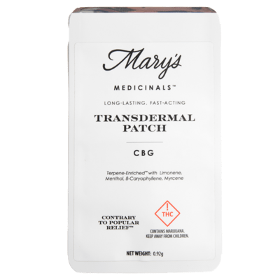 Mary's Medicinals - CBG Patch 25mg