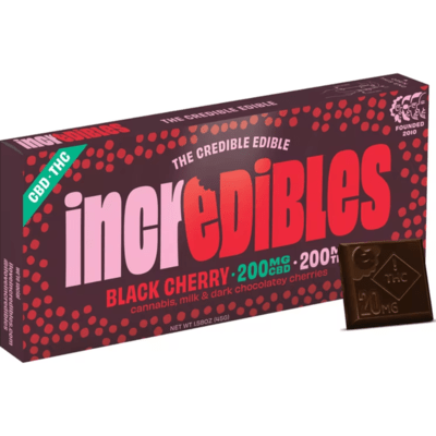MED - Incredibles - Black Cherry CBD - 200:200