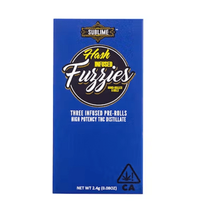 MINI FUZZIES INDICA HASH INFUSED PRE-ROLL 3 PACK
