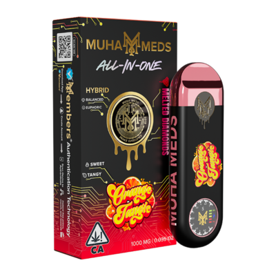 Muha Meds - Orange Tangie Melted Diamonds AIO