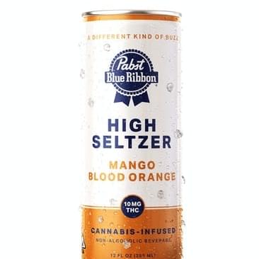 Pabst Labs | Mango Blood Orange infused Seltzer High | 10mg THC
