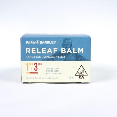Papa & Barkley - 1:3 Releaf Balm 15ml THC Rich