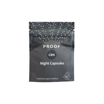 Proof - CBN:THC Night Capsules - 5 Count - 47 MG
