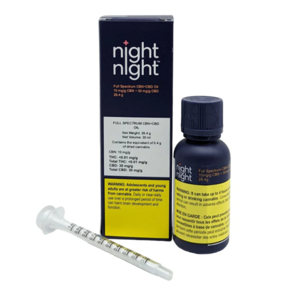 Purileaf - NightNight 1:3 CBN:CBD Oil 1x30ml