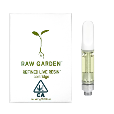 Raw Garden | Slurmy Temple refined live resin cart 1g | 82.07% THC