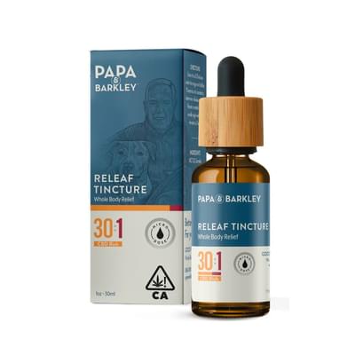 RELEAF TINCTURE 30:1 (30ML) CBD RICH