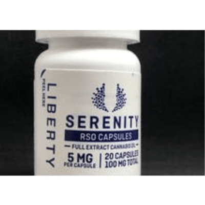 Serenity RSO Capsules | 100mg