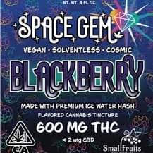 Space Gem | Blackberry Fruit Gem Juice tincture | 600mg THC