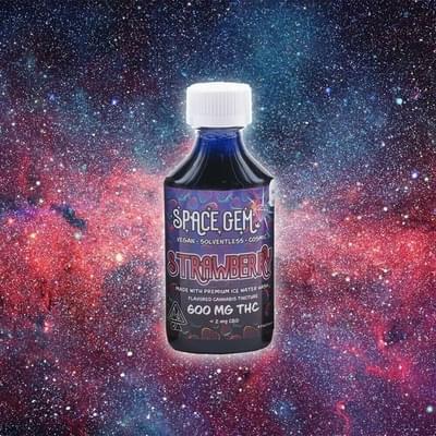 Space Gem | Strawberry Fruit Gem Juice tincture | 600mg THC
