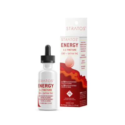 Stratos - Energy Tintcture 1:1 100mg CBD 100mg THC Tangerine (SATIVA)