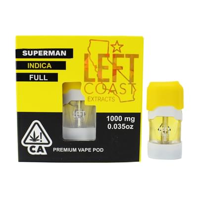 Superman OG Left Coast Pod (1g)(STIIIZY COMPATIBLE)