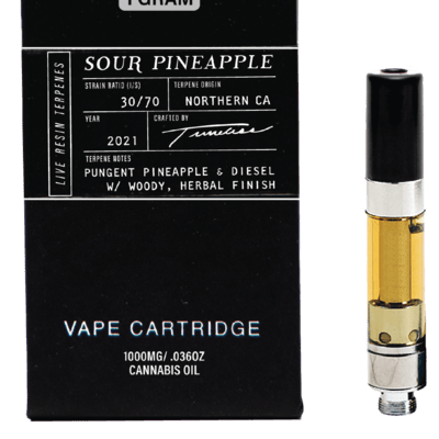 Timeless NOIR Sour Pineapple Live Resin Cartridge