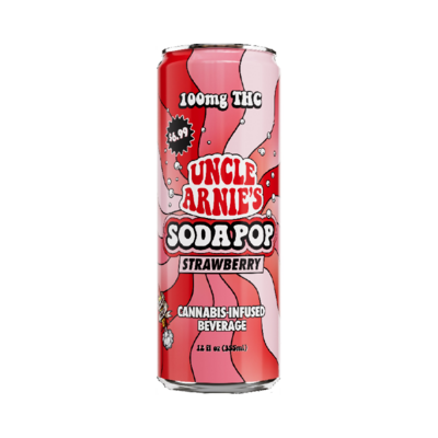 Uncle Arnie's - Strawberry Soda 12oz 100mg