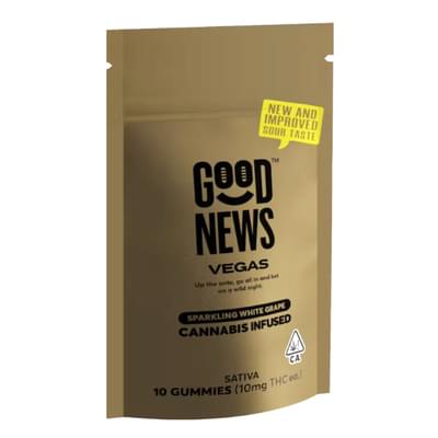 Vegas - Sparkling White Grape (100mg)(10pk)