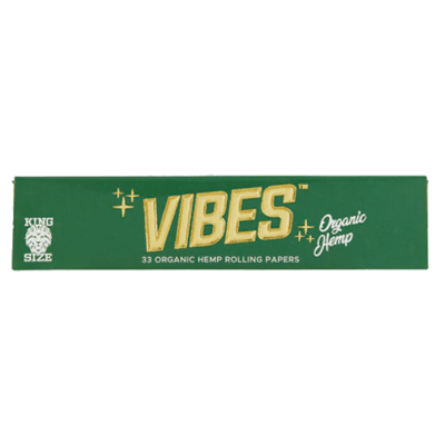 Vibes | Rolling Paper | Organic Hemp King