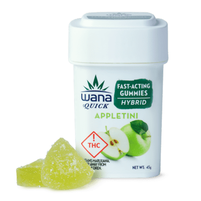 Wana - Quick Appletini Hybrid Gummies 100 mg THC