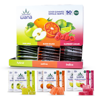 Wana High Dose 50mg Single Gummy