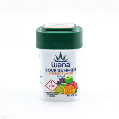 Wana Sour Gummies | Hybrid 200mg Med
