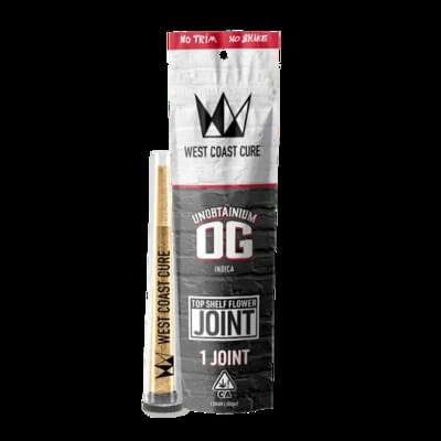 West Coast Cure - Unobtainium OG Preroll