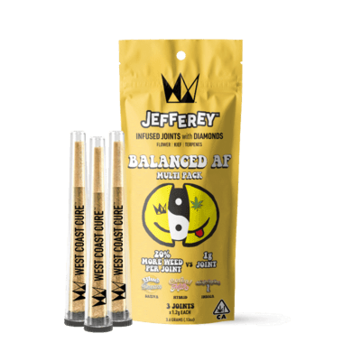 West Coast Cure - Watcha Ma-Call-It Jefferey Infused Preroll 3pk