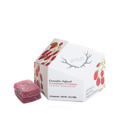 Wyld | Raspberry Gummies | 100mg