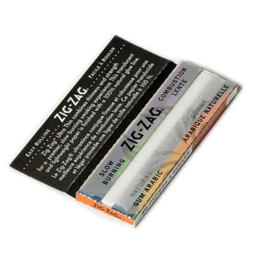 Zig Zag - 1.25" Ultra Thin Silver