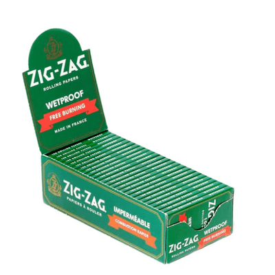 Zig Zag Green Wet Proof