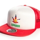 Red Trucker Cap with CannaCo logo