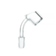 4mm Thick Quartz banger | 14mm male