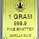 999 SHATTER 1 GRAM - GORILLA GLUE