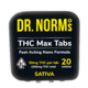Dr. Norm's - Sativa THC Max Tablets 20ct 1000mg