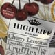 High Life Farms- Traverse City Cherry Lemonade Truffles 125mg