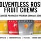 PENNY PROMO! - WITH PURCHASE OF 2 8THS OF WONDERBRETT FLOWER - WonderBrett | Peach OZ solventless rosin fruit chews | 100mg