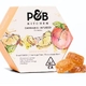 SOUR PEACH HASH GUMMIES (100MG)[H]