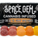 Space Gem | 1:1 CBD:THC Gummy SpaceDrops | 100mg total cannabinoids