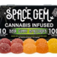 Space Gem | Sour SpaceDrops vegan solventless gummies | 100mg THC total